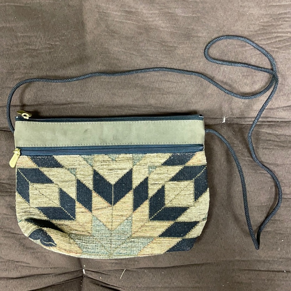 Danny K Tapestry Crossbody Purse